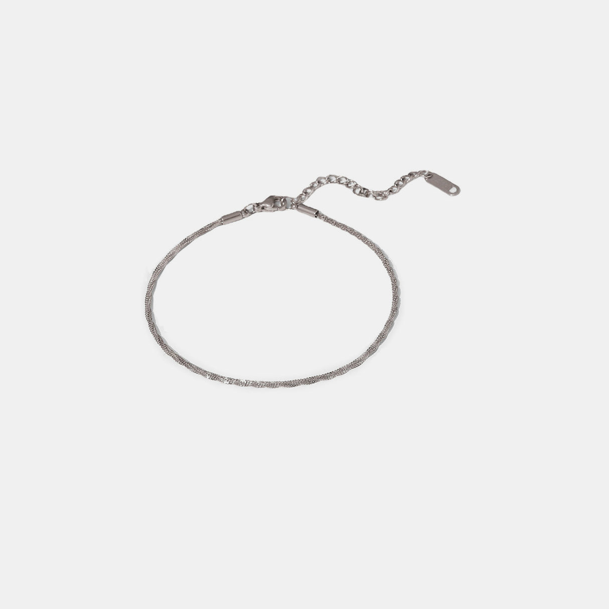 Minimalist Stainless Steel Anklet