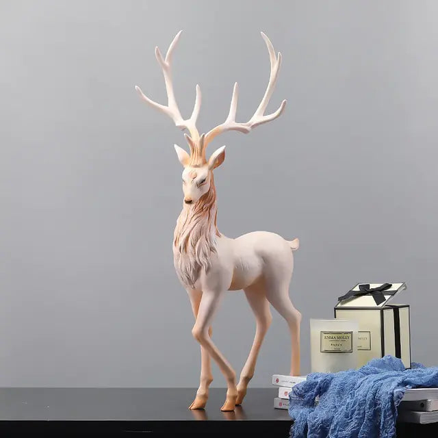 Luxury Resin Deer Statue