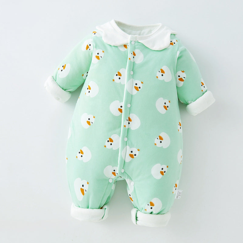 Thickened Cotton Winter Onesie