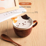 Ceramics Cute Cat Cup