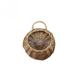 Handmade Wicker Rattan Flower Basket