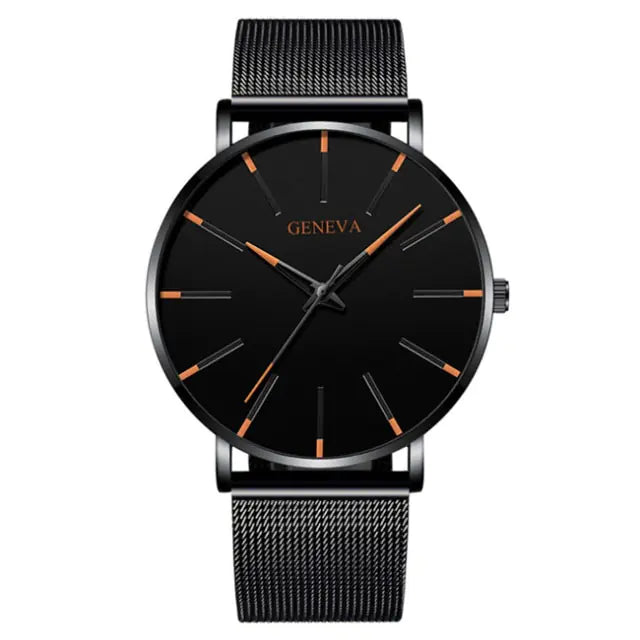 Minimalist Men's Fashion Ultra Thin Watch