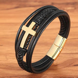 Clasp Stitching Men's Bracelet