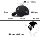 Adjustable Curved Brim Men's Baseball Cap