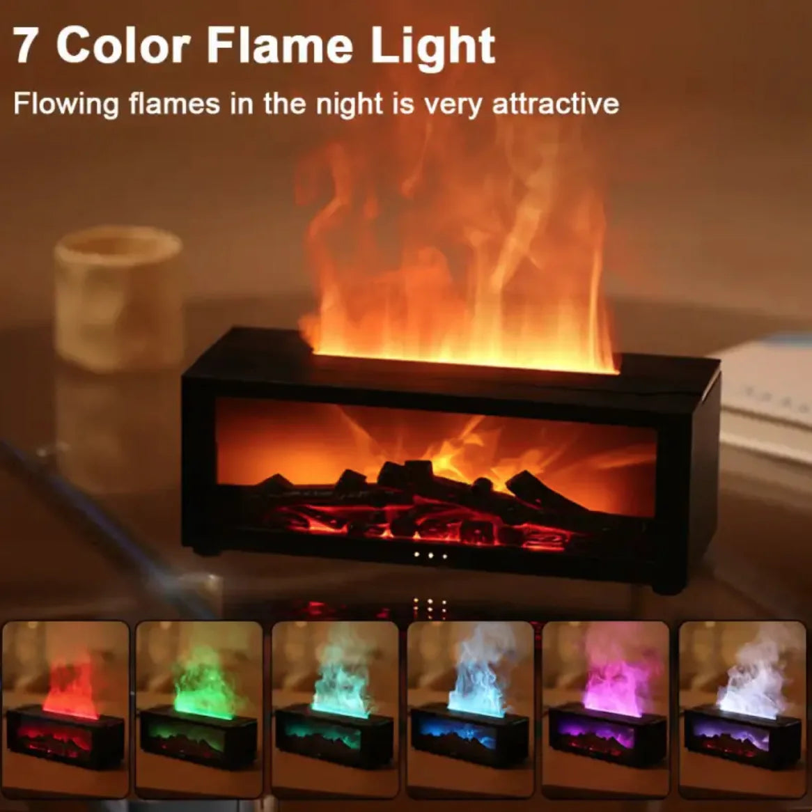 3D Flame Aromatherapy Diffuser