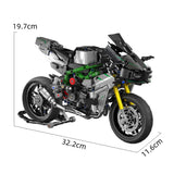 Motorcycle Building Blocks Model