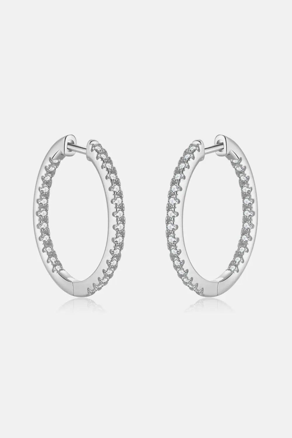 Sterling Silver Huggie Earrings