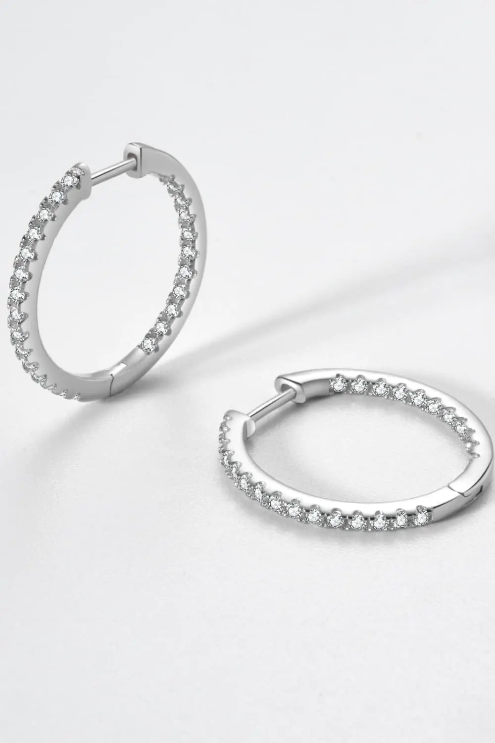 Sterling Silver Huggie Earrings