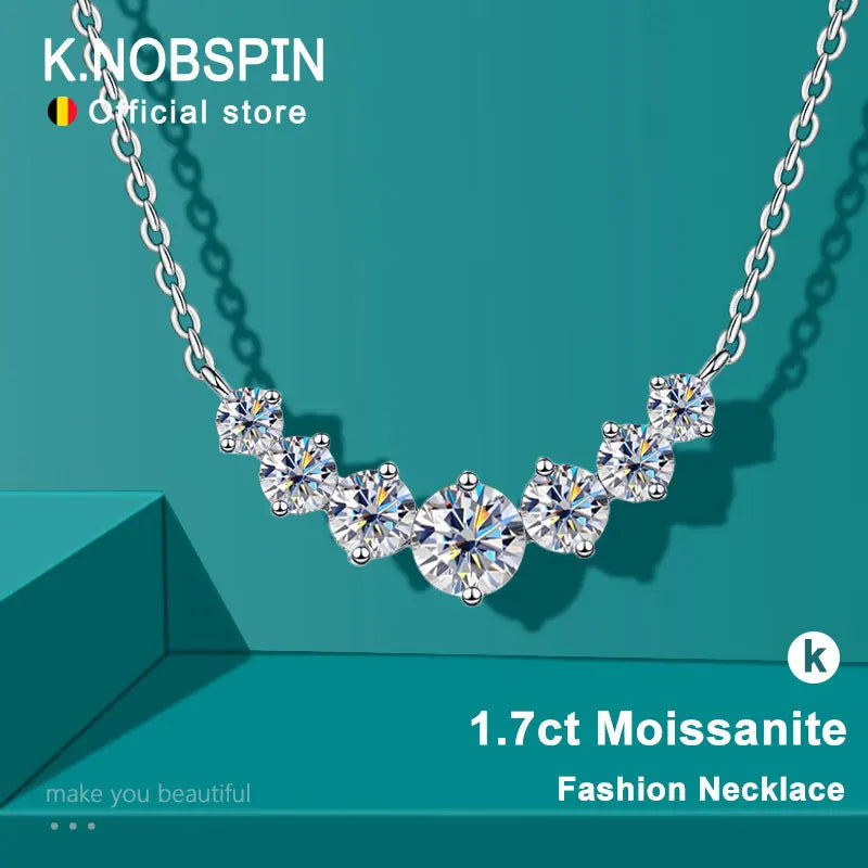 Nobspin Moissanite Necklace